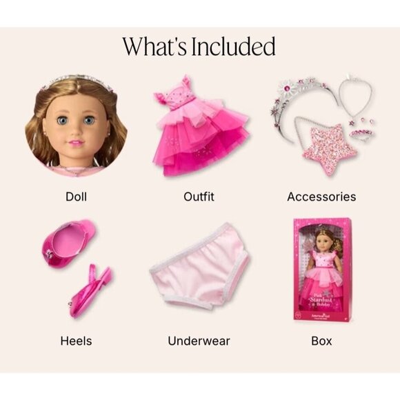 American Girl Doll 2024 Pink Stardust Collector Doll Limited Edition COA - Picture 14 of 16